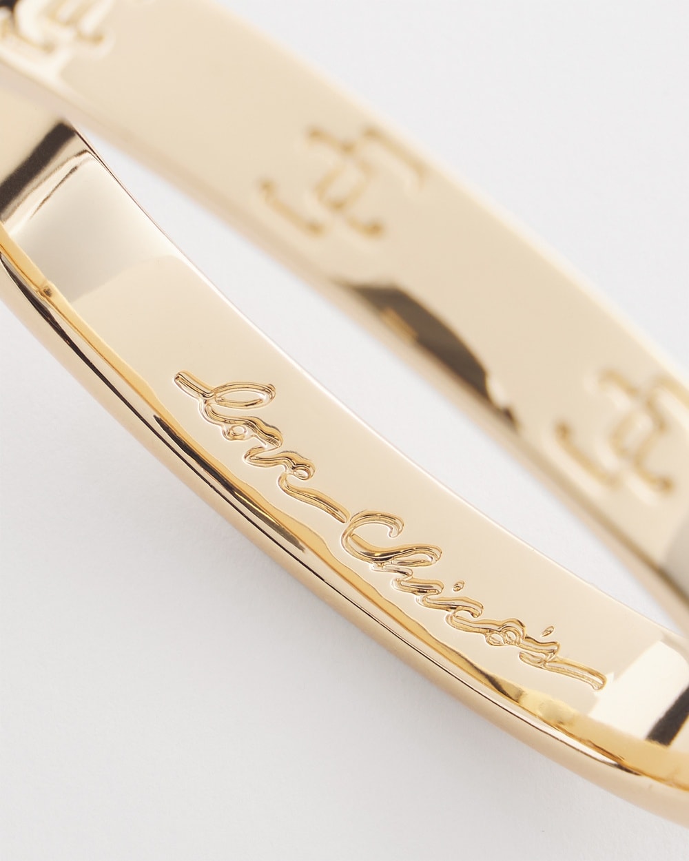 Chico's | Tone Hinge Bracelet Gold