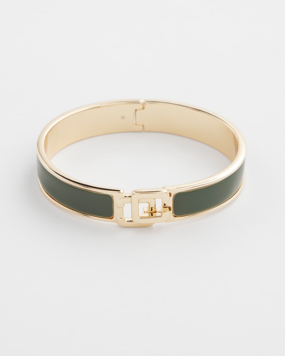 Chico's | Click Hinge Bracelet Olive