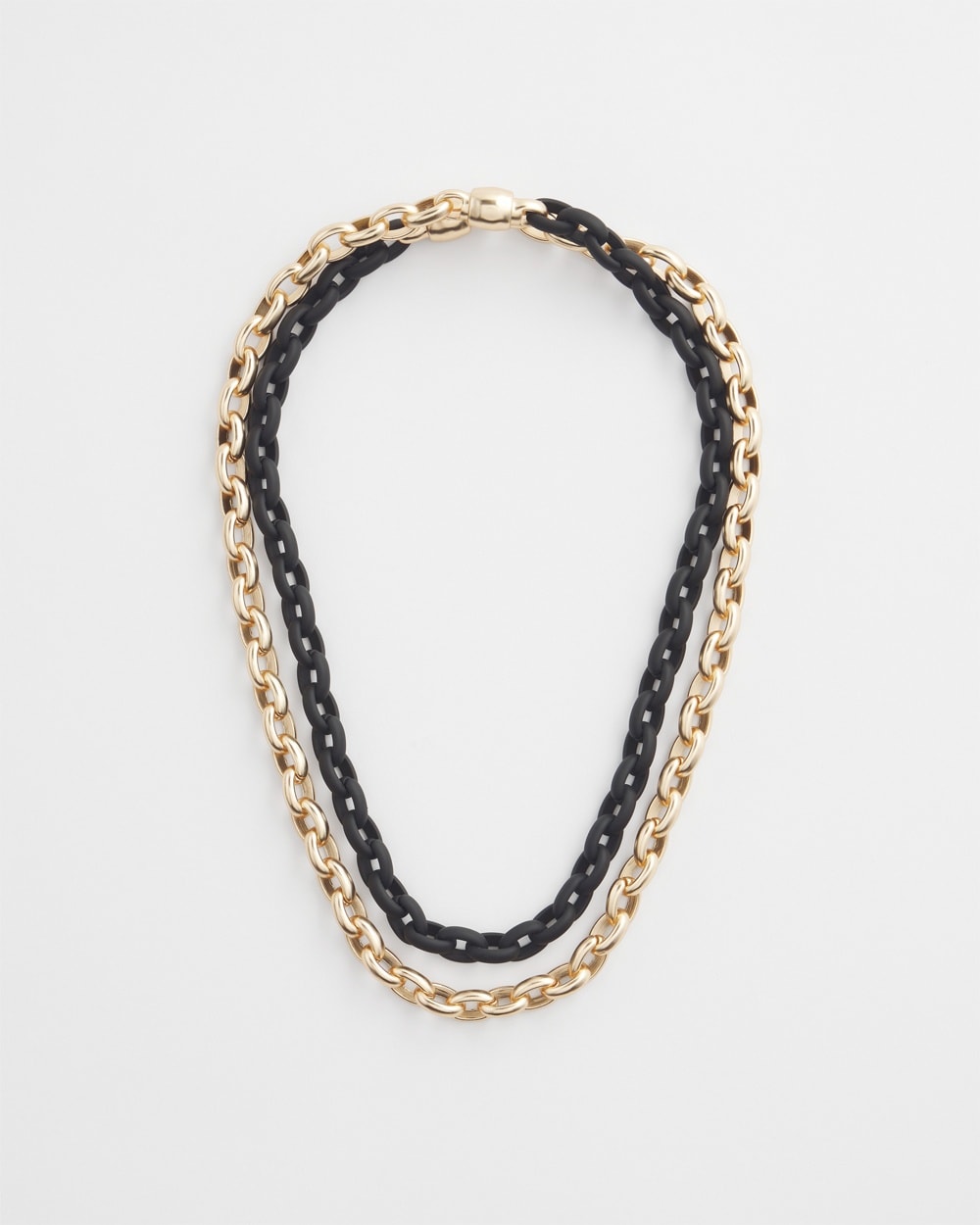 Chico's | MagneticMix™ Matte Necklace Black